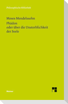 Phädon oder über die Unsterblichkeit der Seele