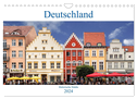 Deutschland - Malerische Städte (Wandkalender 2024 DIN A4 quer), CALVENDO Monatskalender