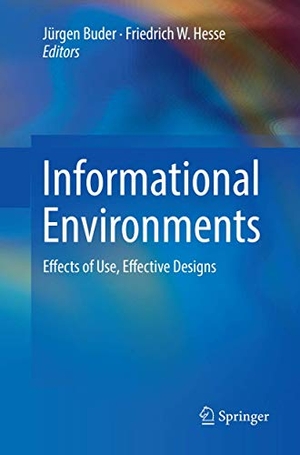 Hesse, Friedrich W. / Jürgen Buder (Hrsg.). Informational Environments - Effects of Use, Effective Designs. Springer International Publishing, 2018.