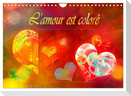 L'amour est coloré (Calendrier mural 2024 DIN A4 vertical), CALVENDO calendrier mensuel