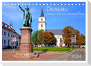 Dessau Design und ein schöner Park (Tischkalender 2024 DIN A5 quer), CALVENDO Monatskalender