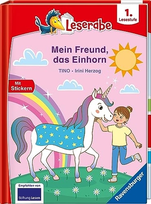 Tino. Leserabe - 1. Lesestufe - Mein Freund, das Einhorn. Ravensburger Verlag, 2023.