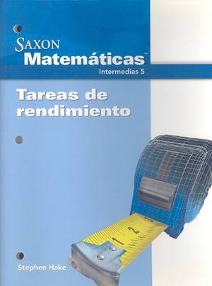 Hake. Performance Tasks. Houghton Mifflin, 2007.