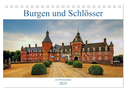Burgen und Schlösser im Münsterland (Tischkalender 2025 DIN A5 quer), CALVENDO Monatskalender