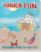 Summer Fun Coloring Book for Kids 2-8