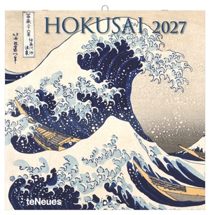 Neumann Verlage GmbH & Co KG (Hrsg.). Hokusai 2027 - Wandkalender 30x30 cm (30x60 cm geöffnet), Kunstkalender mit Ukiyo-e-Motiven von Hokusai. Neumann Verlage GmbH & Co, 2026.