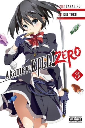 Takahiro. Akame Ga Kill! Zero, Vol. 3. Little, Brown & Company, 2016.