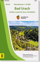 W243 Wanderkarte 1:25 000 Bad Urach