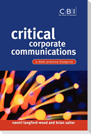 Critical Corporate Communications