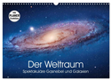 Der Weltraum. Spektakuläre Gasnebel und Galaxien (Wandkalender 2024 DIN A3 quer), CALVENDO Monatskalender