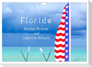 Florida ¿ Sonnige Strände und magische Sümpfe (Wandkalender 2024 DIN A4 quer), CALVENDO Monatskalender