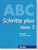 Schritte plus Alpha 3. Kursbuch mit Audios online