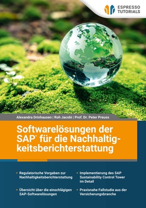 Preuss, Peter / Drinhausen, Alexandra et al. Softwarelösung der SAP für die Nachhaltigkeitsberichterstattung. Espresso Tutorials GmbH, 2026.