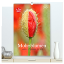 Mohnblumen-ein Traum in rot (hochwertiger Premium Wandkalender 2024 DIN A2 hoch), Kunstdruck in Hochglanz
