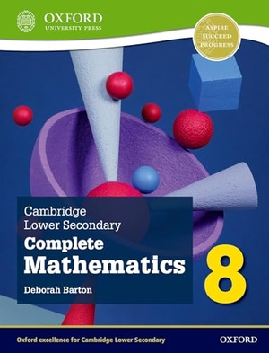 Barton, Deborah. Cambridge Lower Secondary Complete Mathematics 8: Student Book (Second Edition). Oxford Children's Books, 2021.