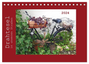 Drahtesel in unseren Straßen (Tischkalender 2024 DIN A5 quer), CALVENDO Monatskalender