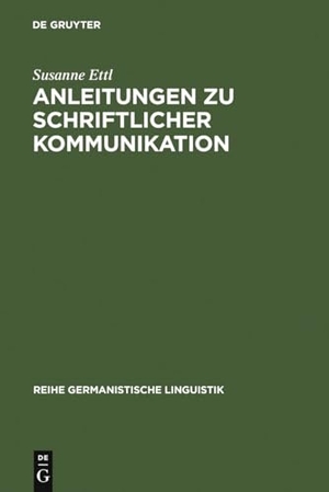 Ettl, Susanne. Anleitungen zu schriftlicher Kommunikation - Briefsteller von 1880 bis 1980. De Gruyter, 1984.