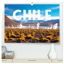 Chile - Das langgestreckte Land. (hochwertiger Premium Wandkalender 2025 DIN A2 quer), Kunstdruck in Hochglanz