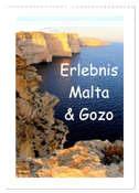 Erlebnis Malta & Gozo (Wandkalender 2024 DIN A3 hoch), CALVENDO Monatskalender