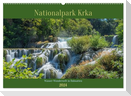 Nationalpark Krka - Wasser-Wunderwelt in Dalmatien (Wandkalender 2024 DIN A2 quer), CALVENDO Monatskalender