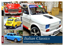 Italian Classics - FIAT-Legenden in Kuba (Tischkalender 2024 DIN A5 quer), CALVENDO Monatskalender