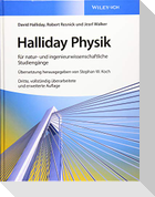 Halliday Physik für natur- und ingenieurwissenschaftliche Studiengänge