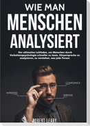 Wie Man Menschen Analysiert