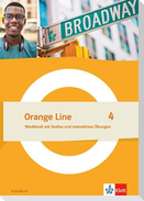 Orange Line 4 Grundkurs. Workbook mit Audios und interaktiven Übungen Klasse 8
