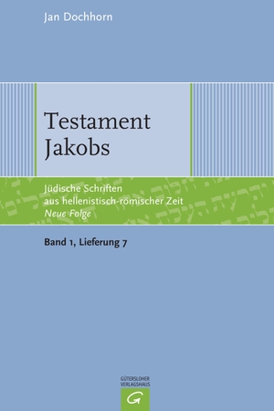 Dochhorn, Jan. Testament Jakobs. Gütersloher Verlagshaus, 2014.