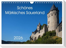 Schönes Märkisches Sauerland (Wandkalender 2026 DIN A4 quer), CALVENDO Monatskalender
