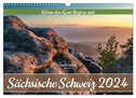 Sächsische Schweiz - Wenn das Gute liegt so nah (Wandkalender 2024 DIN A3 quer), CALVENDO Monatskalender