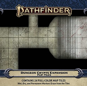 Engle, Jason / Stephen Radney-Macfarland. Pathfinder Flip-Tiles: Dungeon Crypts Expansion. Diamond Comic Distributors, 2021.