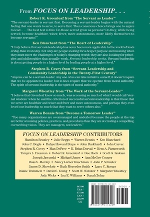 Spears, Larry C. Focus on Leadership - Servant-Leadership for the 21st Century. John Wiley & Sons, 2001.
