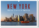 New York - United States of America (Wandkalender 2025 DIN A3 quer), CALVENDO Monatskalender