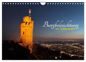 Burgbeleuchtung im Odenwald (Wandkalender 2024 DIN A4 quer), CALVENDO Monatskalender