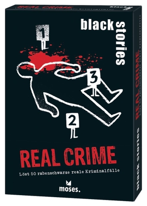 Harder, Corinna / Jens Schumacher. black stories Real Crime - Löst 50 rabenschwarze reale Kriminalfälle. moses. Verlag GmbH, 2023.
