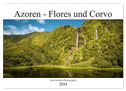 Azoren Landschaften - Flores und Corvo (Wandkalender 2024 DIN A2 quer), CALVENDO Monatskalender