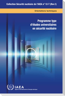 Model Academic Curriculum in Nuclear Security