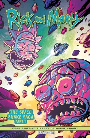 Firer, Alex. Rick and Morty (2023) Vol. 1: The Space Shake Saga Part 1. Oni Press, 2023.