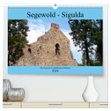 Segewold - Sigulda - Perle der Livländischen Schweiz (hochwertiger Premium Wandkalender 2024 DIN A2 quer), Kunstdruck in Hochglanz