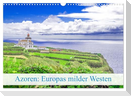 Azoren: Europas milder Westen (Wandkalender 2025 DIN A3 quer), CALVENDO Monatskalender