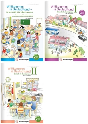 Sicher in die Grundschule - Paket: Deutsch als Zweitsprache (3 Hefte) - Wichtige Grundlagen wiederholen, um gut in der Schule zu starten. Mildenberger Verlag GmbH, 2021.
