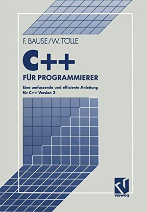 Tölle, Wolfgang. C++ für Programmierer - Eine umfassende und effiziente Anleitung. Vieweg+Teubner Verlag, 1991.