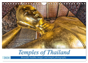 Temples of Thailand (Wall Calendar 2024 DIN A4 landscape), CALVENDO 12 Month Wall Calendar