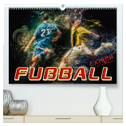 Fußball - extrem (hochwertiger Premium Wandkalender 2025 DIN A2 quer), Kunstdruck in Hochglanz