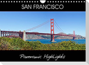 SAN FRANCISCO Panoramic Highlights (Wall Calendar 2022 DIN A4 Landscape)