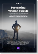 Preventing Veteran Suicide