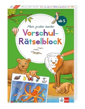 Klett Mein großer bunter Vorschul-Rätselblock - ab 5 Jahren. Klett Lerntraining, 2024.