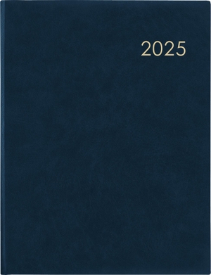 Zettler Kalender (Hrsg.). Wochenbuch blau 2025 - Bürokalender 21x26,5 cm - 1 Woche auf 2 Seiten - mit Eckperforation und Fadensiegelung - Notizbuch - 728-0015. Neumann Verlage GmbH & Co, 2024.
