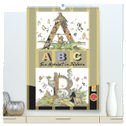 ABC. Ein Alphabet in Bildern. (hochwertiger Premium Wandkalender 2024 DIN A2 hoch), Kunstdruck in Hochglanz